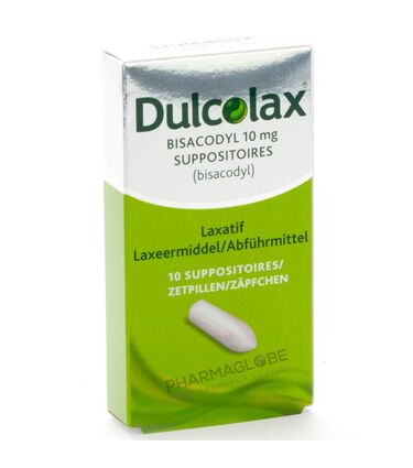 Dulcolax Bisacodyl 10 mg 10 Suppositoires Laxatif