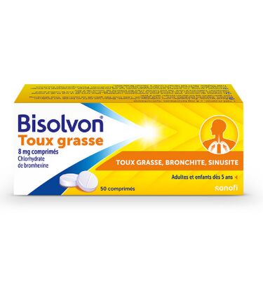 Bisolvon 8 Mg 50 Comprimes | Pharmaglobe.lu