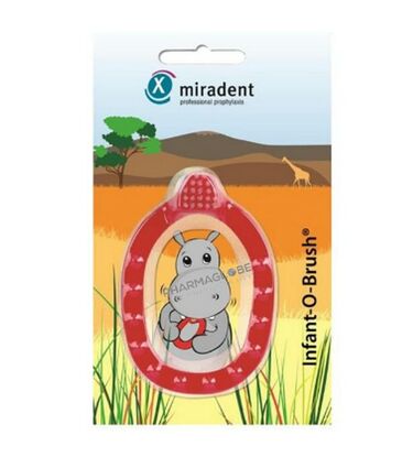 miradent-infant-o-brush-brosse-dents-bebe-rouge-premiere-brosse-dents-1-piece-pharmaglobe.lu