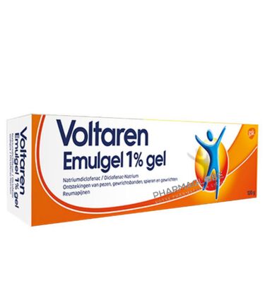 Voltaren emulgel 1% emulgel tube 120g