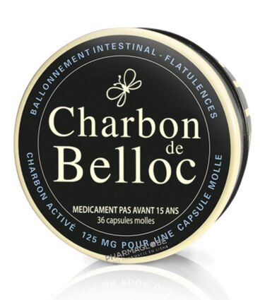 Charbon Belloc - 36 Capsules