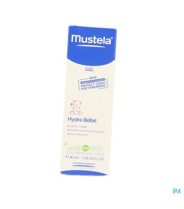 Mustela Peau Normale Hydra Bebe Creme Visage 40 Ml