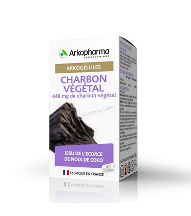CHARBON VEGETAL 180 mg - Laboratoire Saint-Ambroise